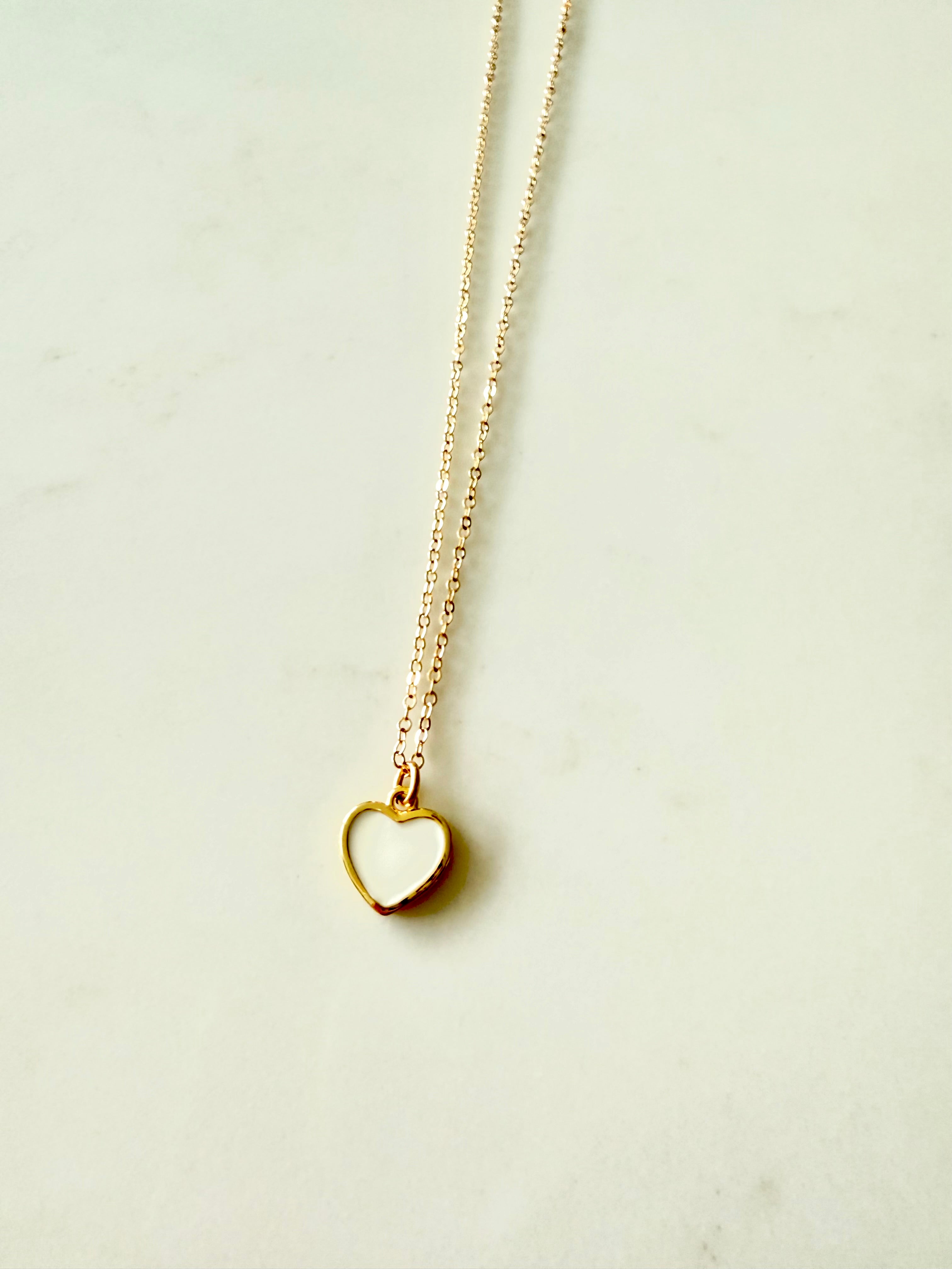 SOFIE Heart Charm Necklace