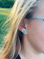 Load image into Gallery viewer, Colored Heart Earrings
