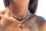 Load image into Gallery viewer, Mixed Gold Beaded Choker
