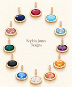Load image into Gallery viewer, The Oval Gem Necklace
