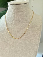 Load image into Gallery viewer, 18K Gold Filled Beaded Dot Chain Necklace
