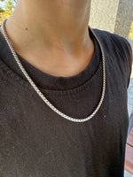 Load image into Gallery viewer, Stainless Steel Rolo Chain Necklace
