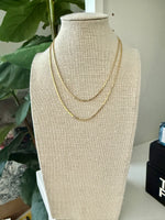 Load image into Gallery viewer, 18K Gold Filled Beaded Dot Chain Necklace
