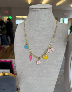 Kids Charm Bar Necklace