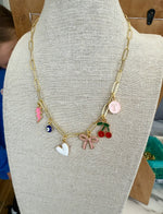 Load image into Gallery viewer, Kids Charm Bar Necklace

