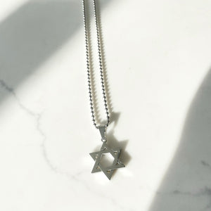 Silver Star Necklace