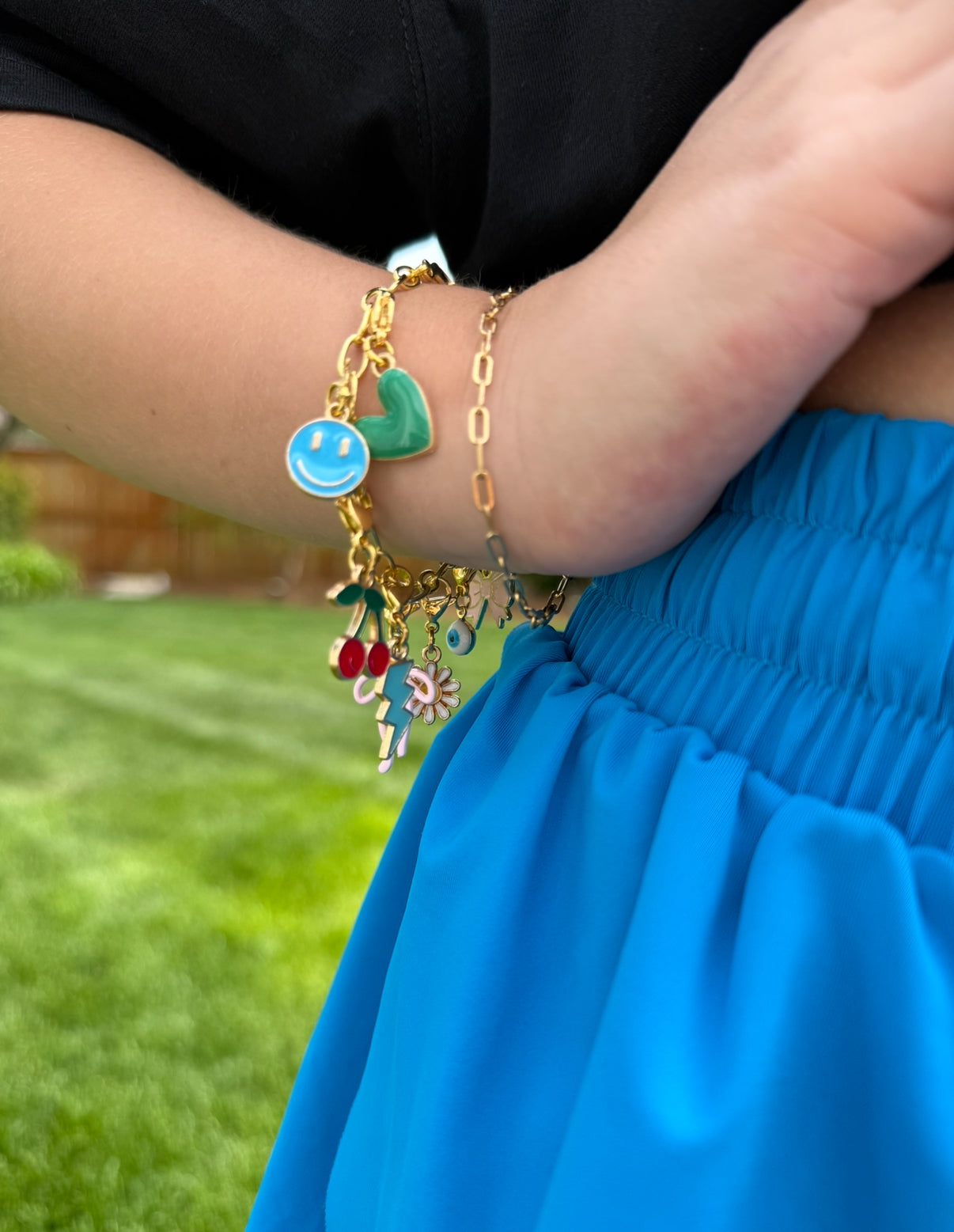 Kids Charm Bar Bracelet