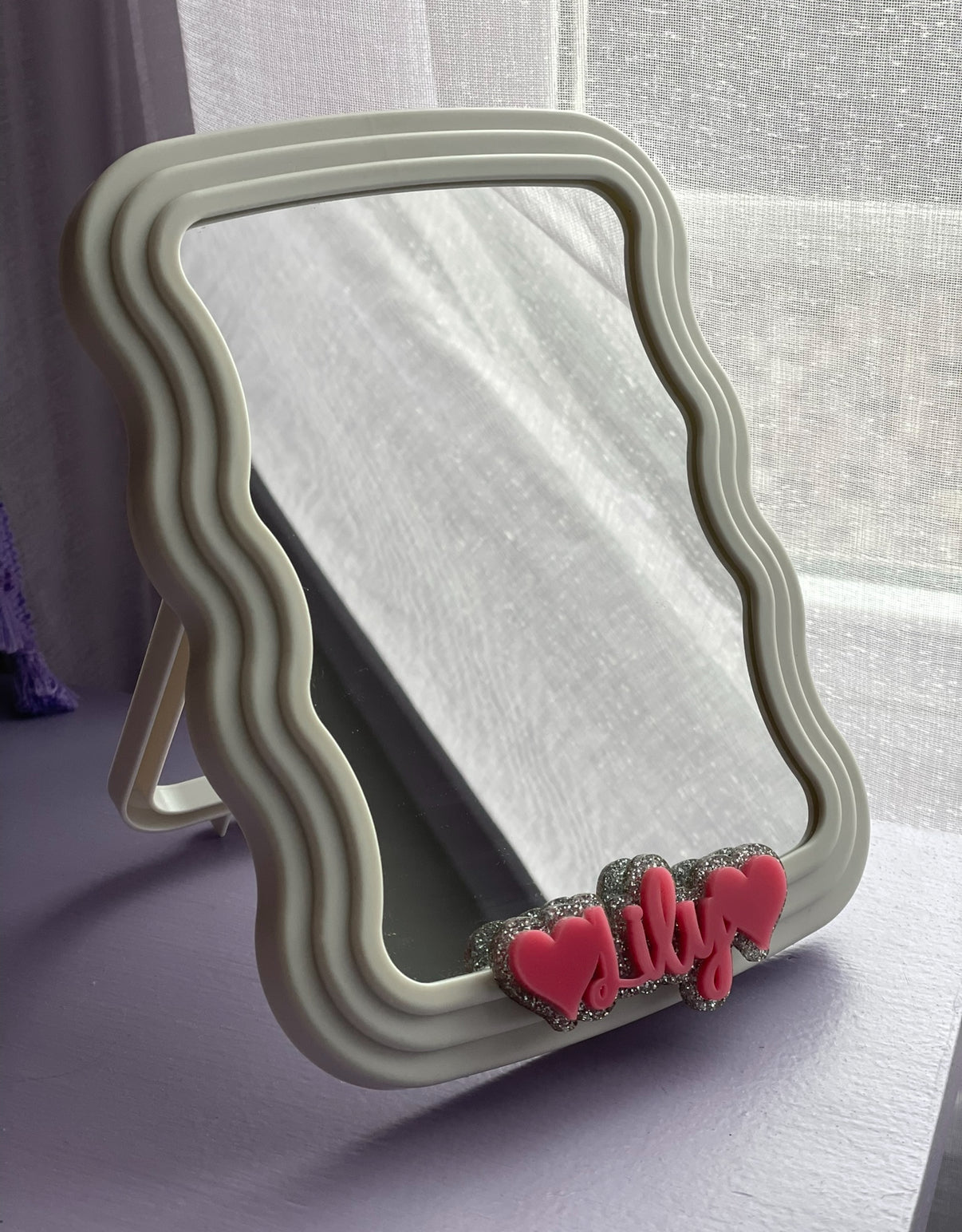 Personalized Desk Name Mirror