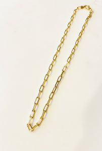 5mm Paperclip Chain Link Necklace