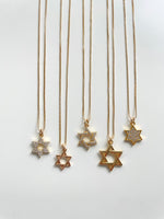 Load image into Gallery viewer, Star of David Necklace - Benefitting Israeli’s frontline workers to aid victims of war
