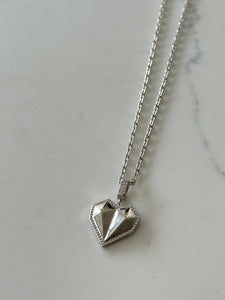 Silver Heart Necklace