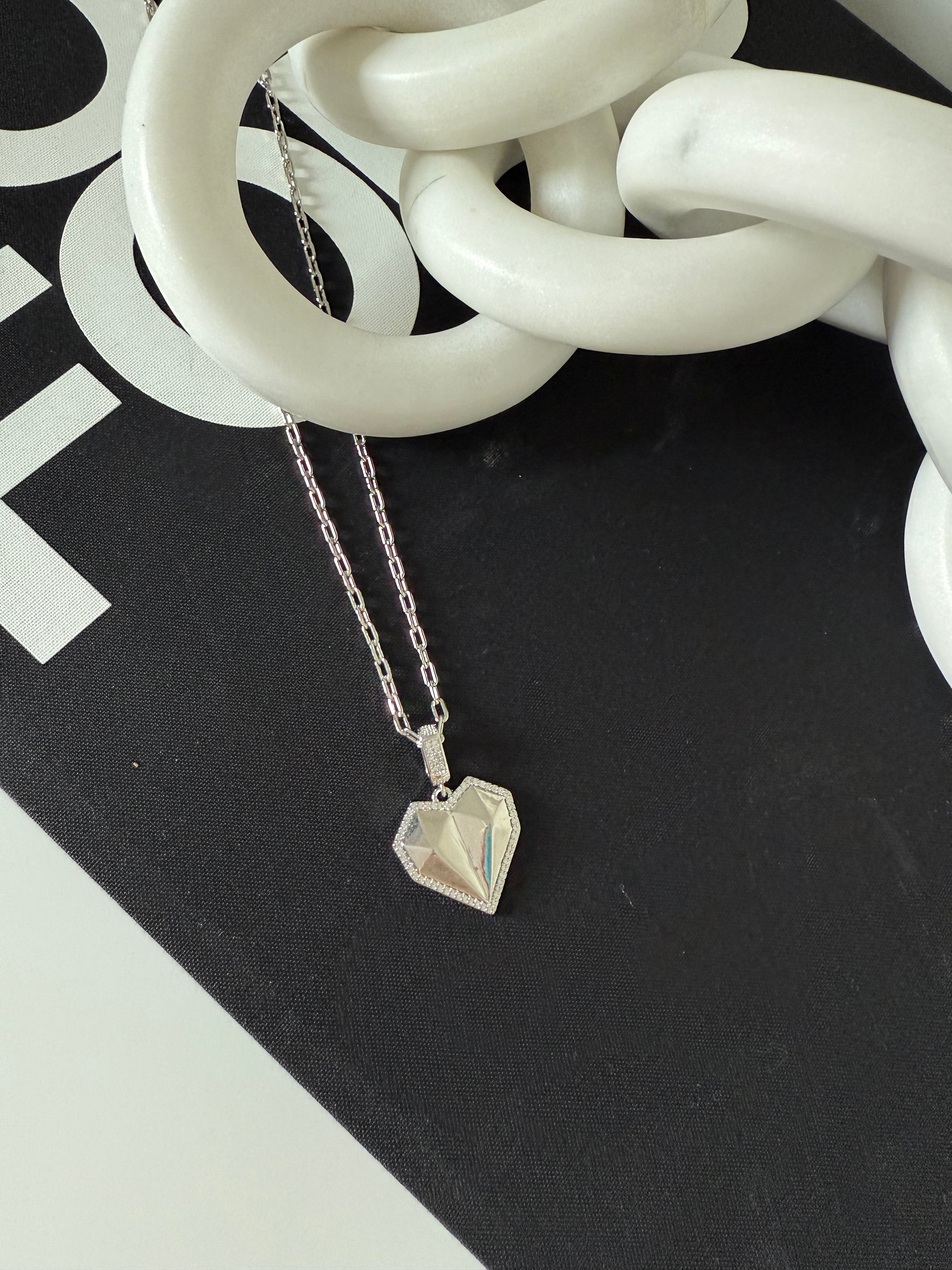 Silver Heart Necklace