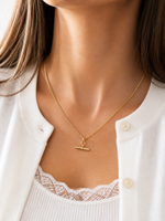 Load image into Gallery viewer, The Andi Bar Necklace
