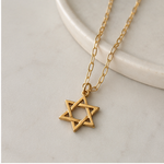 Load image into Gallery viewer, Jewish Star Necklace
