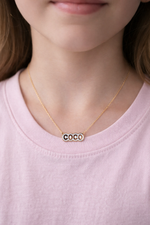 Load image into Gallery viewer, Enamel Bubble Color Nameplate
