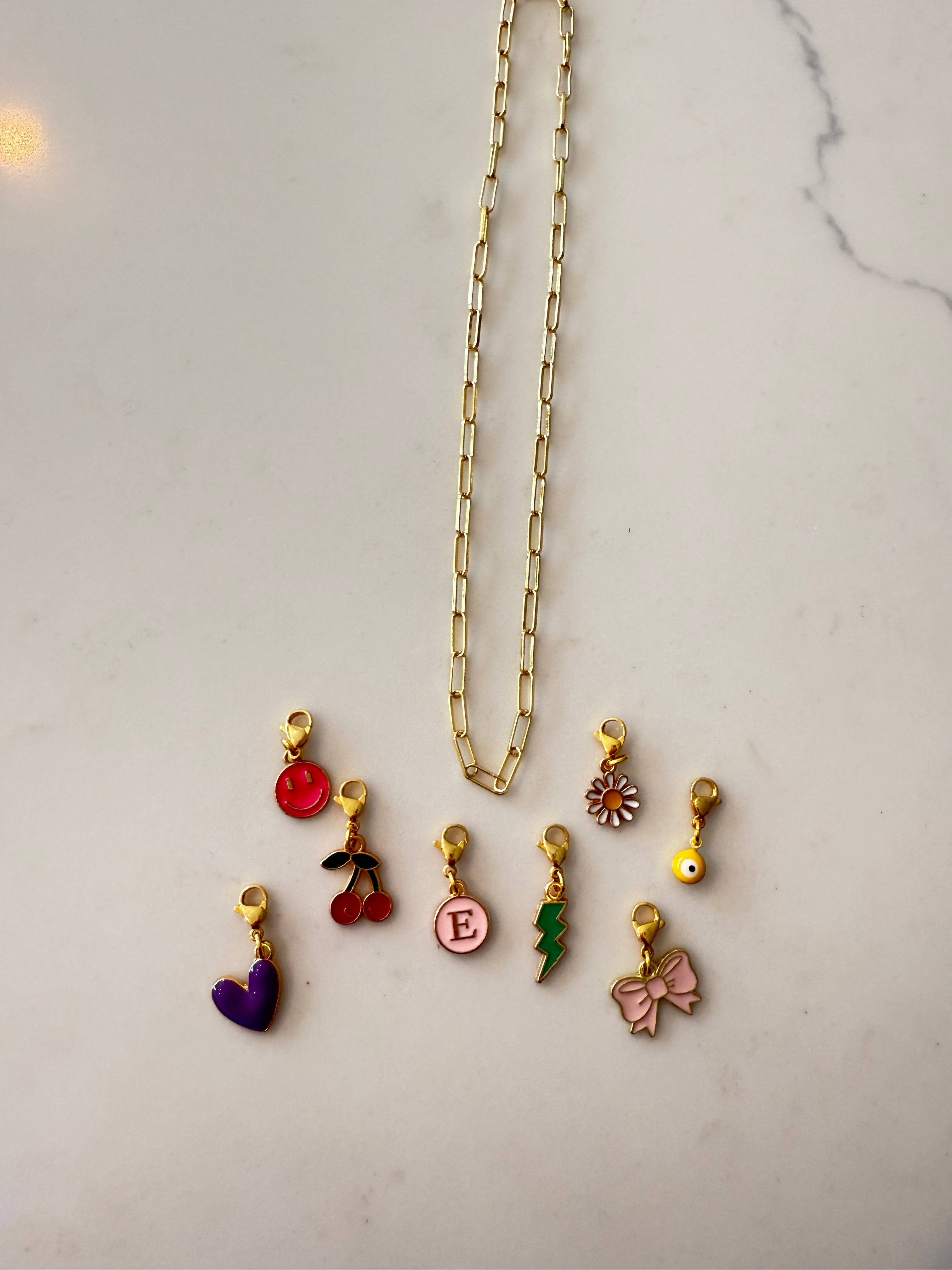 Kids Charm Bar Necklace