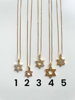 Load image into Gallery viewer, Star of David Necklace - Benefitting Israeli’s frontline workers to aid victims of war
