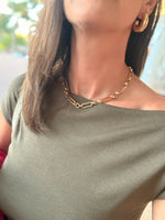 Load image into Gallery viewer, 18K Gold Filled Rolo Round Chain
