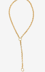 Load image into Gallery viewer, Rolo Lariat Necklace
