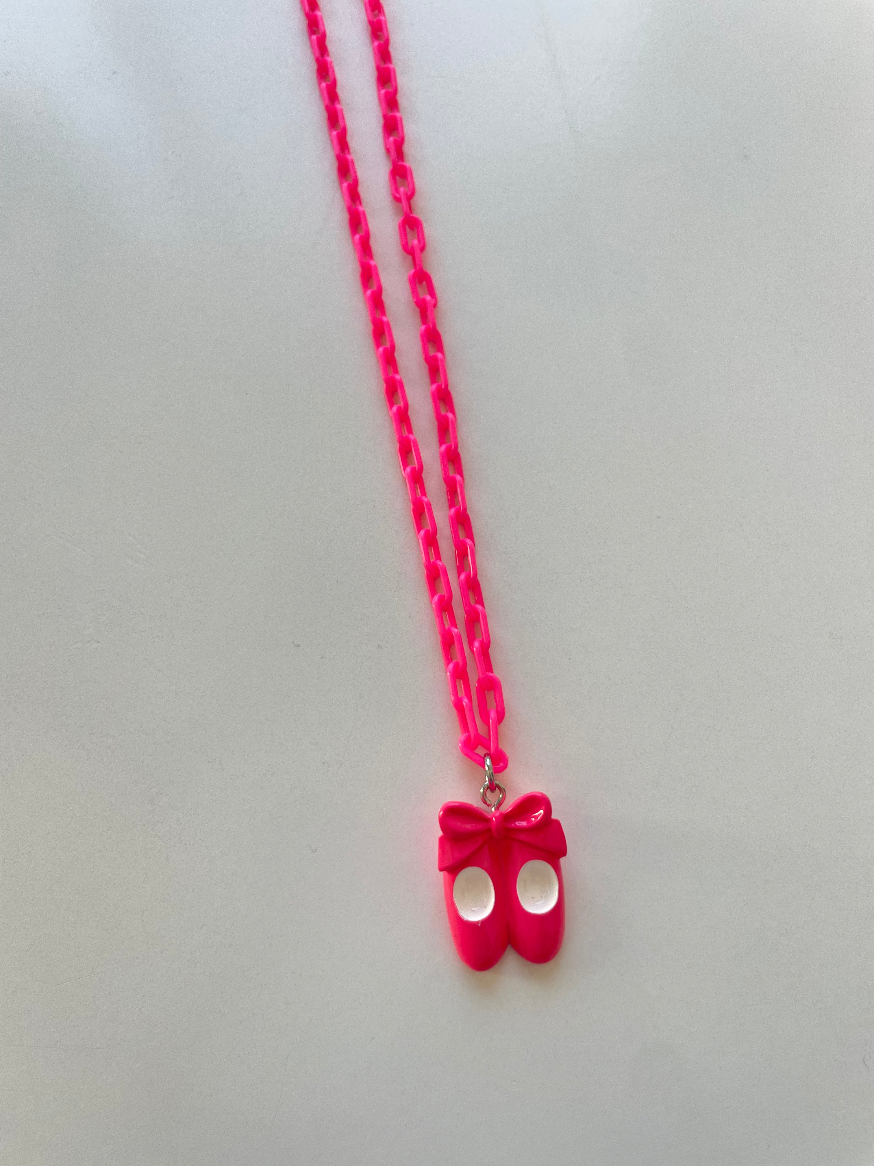 Ballet Slippers Necklace