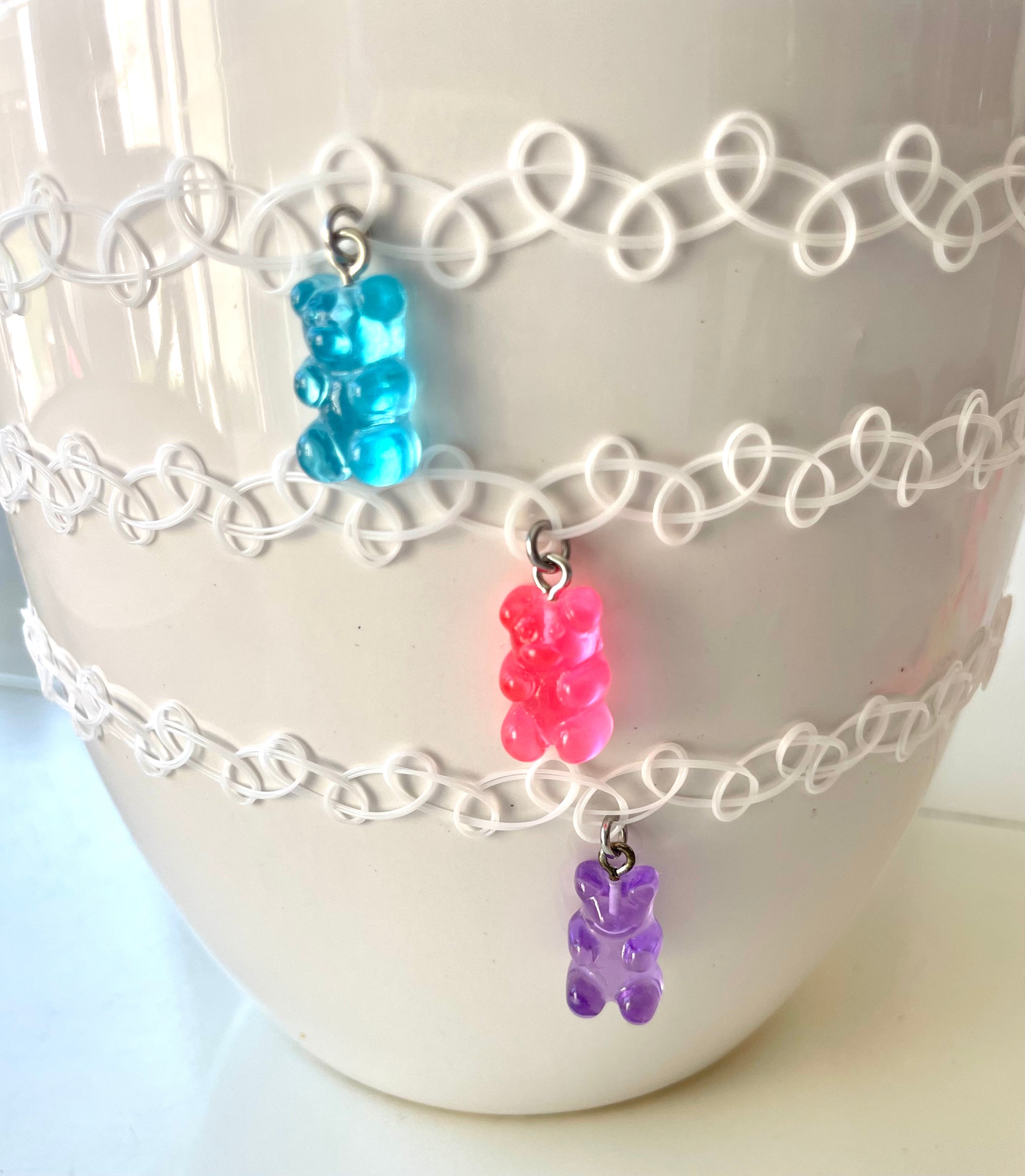 Choker with Gummy Bear Necklace