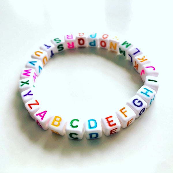 Alphabet Bead Bracelet