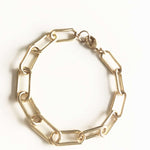 Load image into Gallery viewer, Large Chain Link Gold Bracelet
