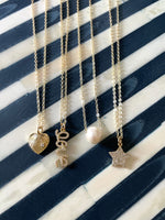 Load image into Gallery viewer, Pearl Necklace on Dainty Gold Chain
