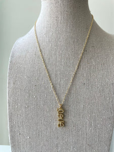 LOVE Charm Necklace