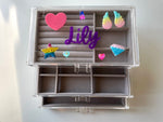 Load image into Gallery viewer, Custom Jewelry Box, The Lily Jewelry Box
