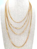 Load image into Gallery viewer, Box Chain Necklace, Gold
