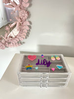 Load image into Gallery viewer, Custom Jewelry Box, The Lily Jewelry Box
