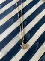 Load image into Gallery viewer, Star Necklace on Dainty Gold Chain

