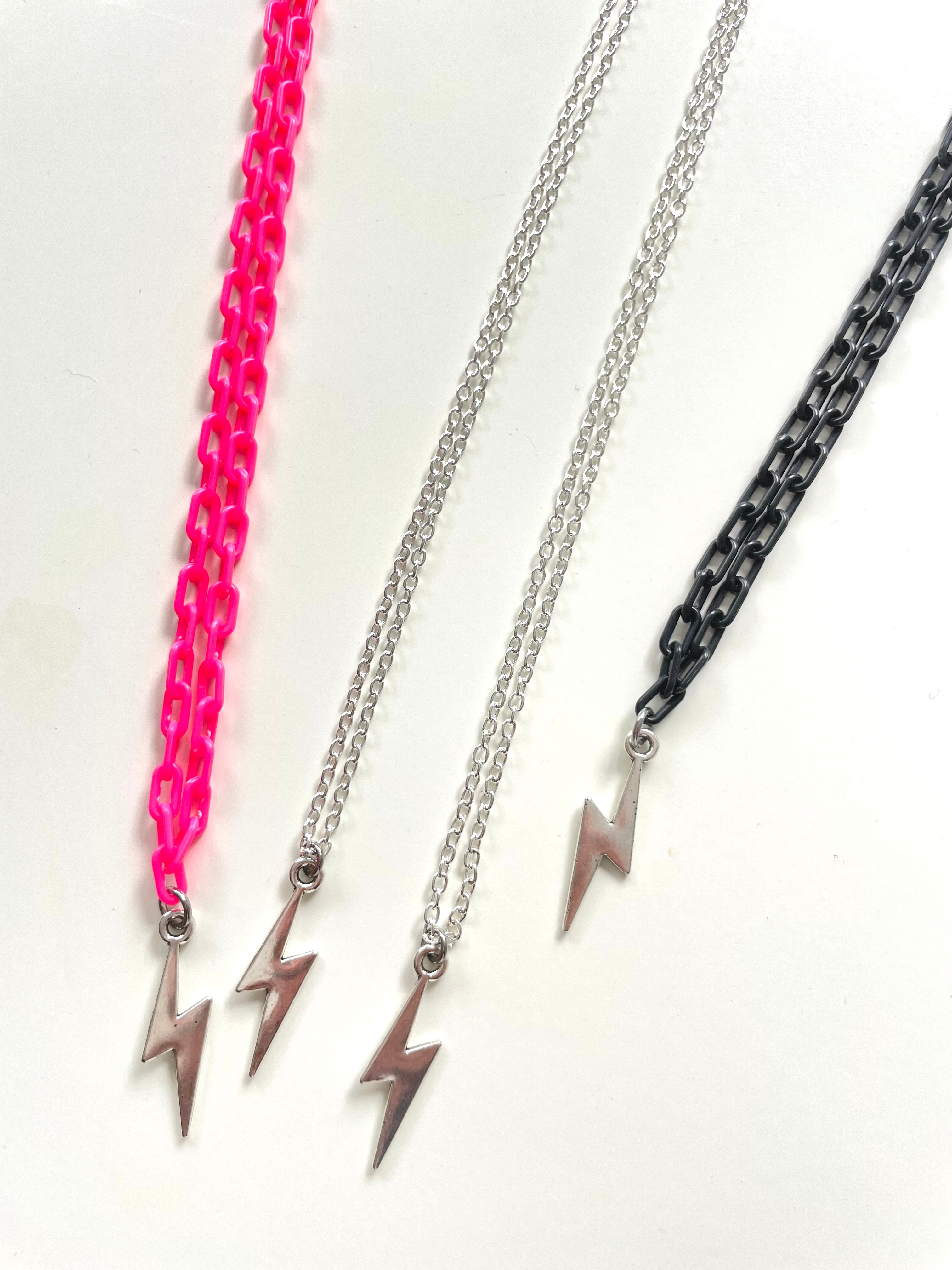 Kids Lightning Bolt Necklace – Sophia James Designs