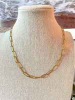 Load image into Gallery viewer, Andi Chain Link/Paperclip Necklace
