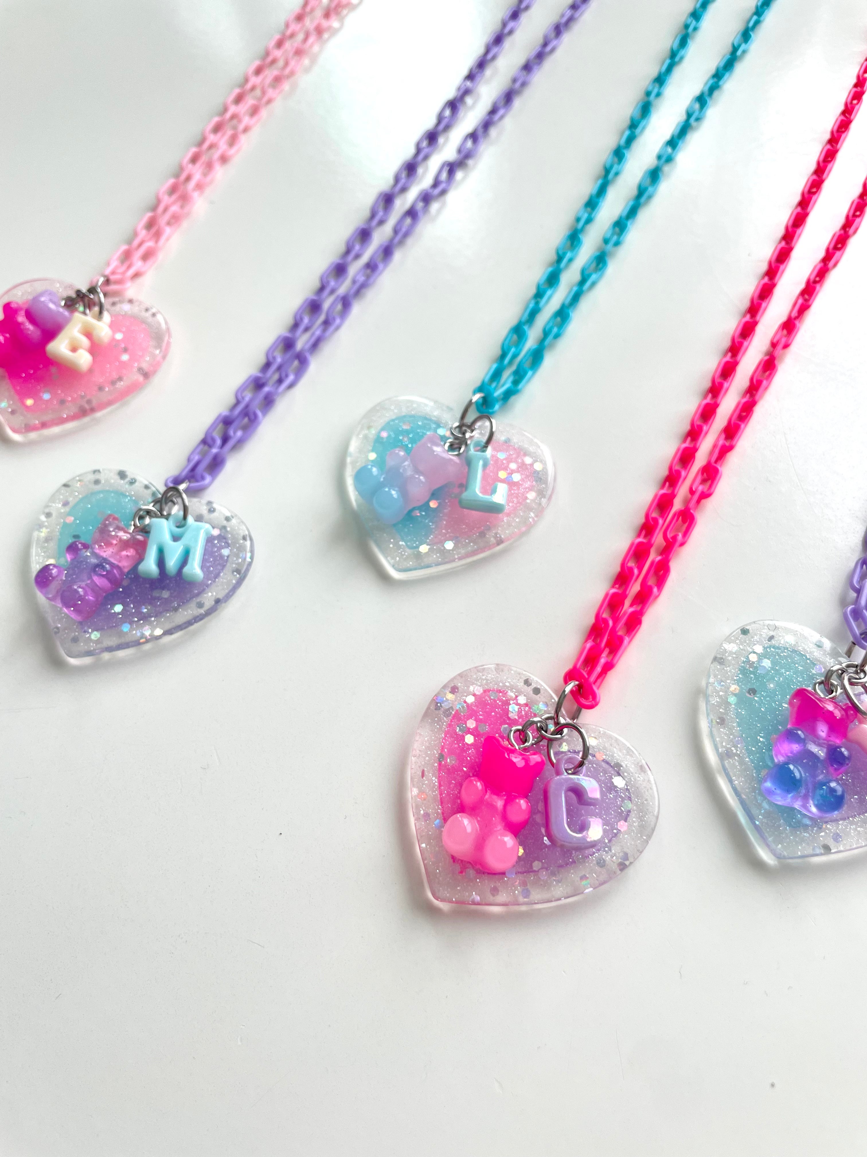 The Madden, Charmer with Gummy Bear Kids Necklace
