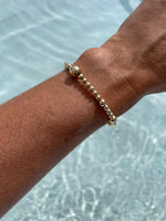 Load image into Gallery viewer, The Disco, 14k Gold Filled Beaded Bracelet

