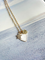 Load image into Gallery viewer, SJD Charmer Necklace, Heart, Star, Skull
